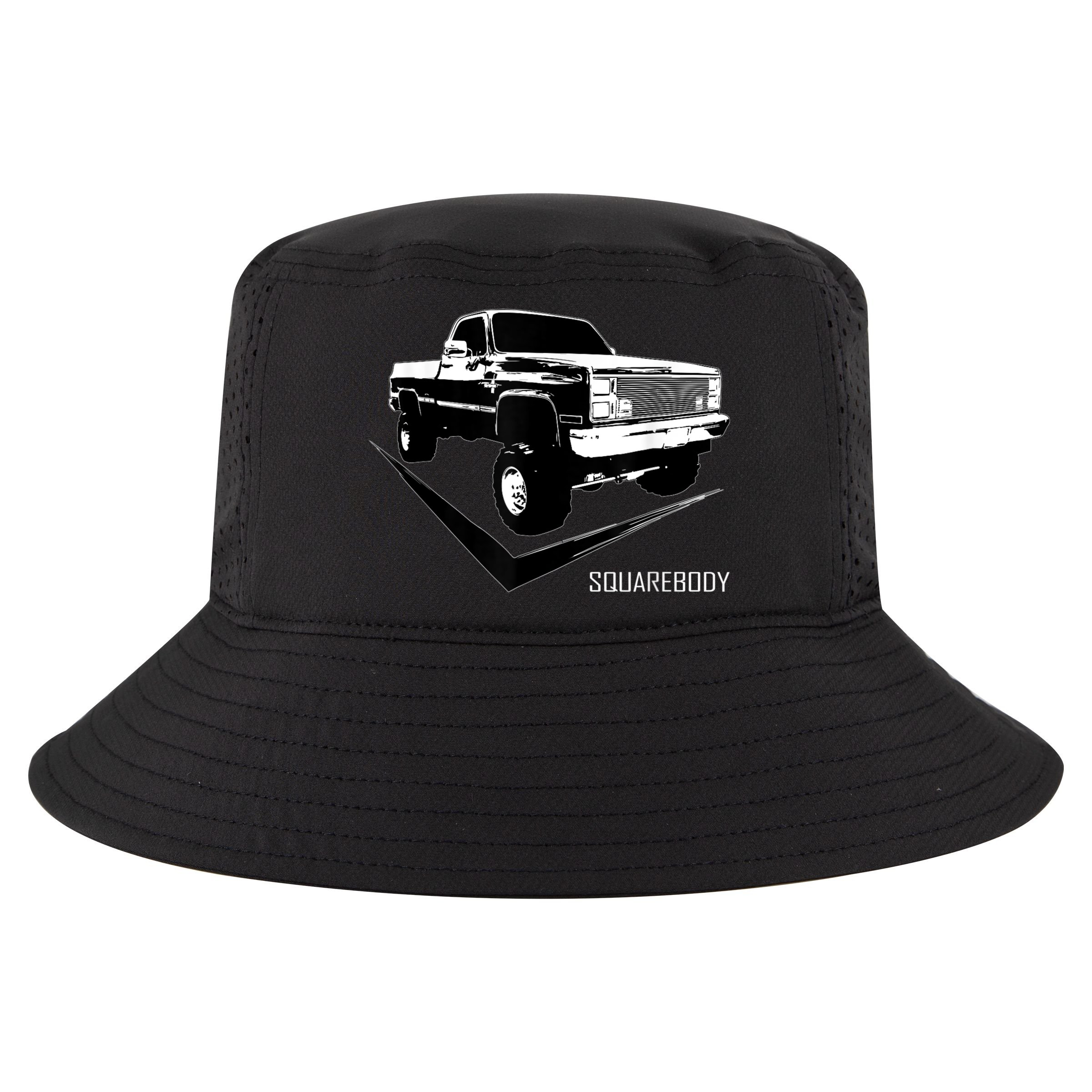 Classic Square Body Truck Squarebody Cool Comfort Performance Bucket Hat