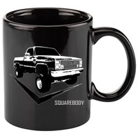 Classic Square Body Truck Squarebody 11oz C Handle Ceramic Mug