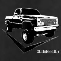 Classic Square Body Truck Squarebody 11oz C Handle Ceramic Mug