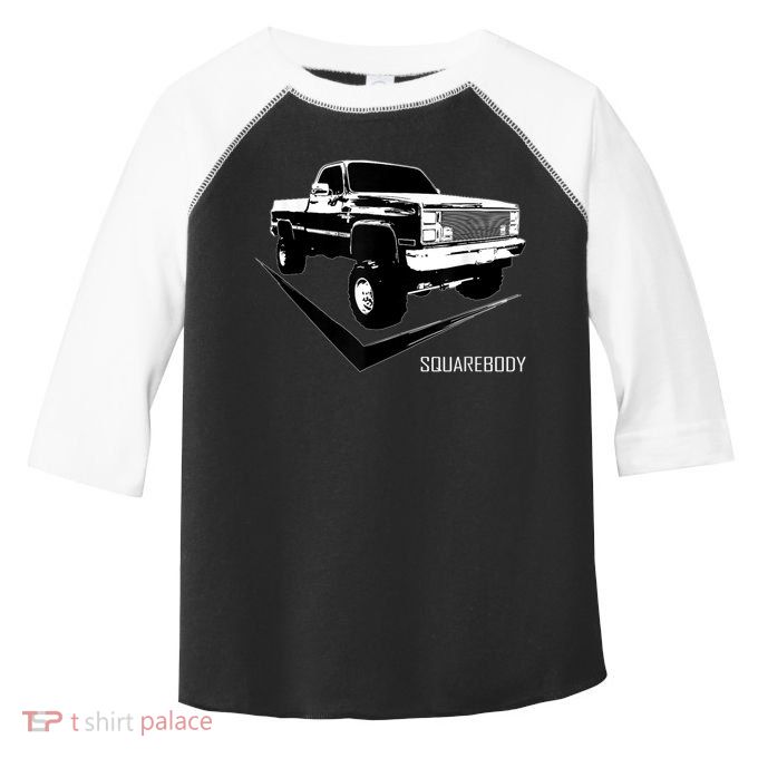 Classic Square Body Truck Squarebody Toddler Fine Jersey T-Shirt
