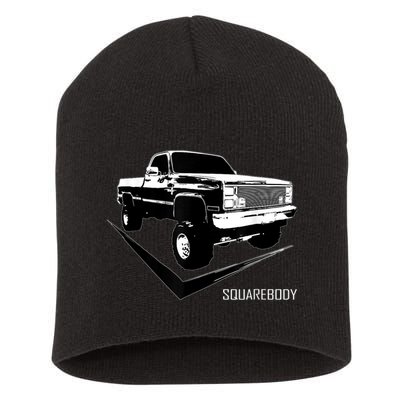 Classic Square Body Truck Squarebody Short Acrylic Beanie