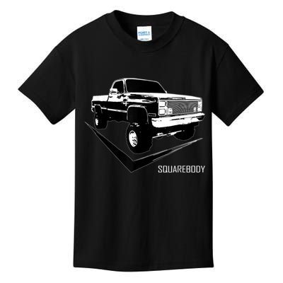 Classic Square Body Truck Squarebody Kids T-Shirt