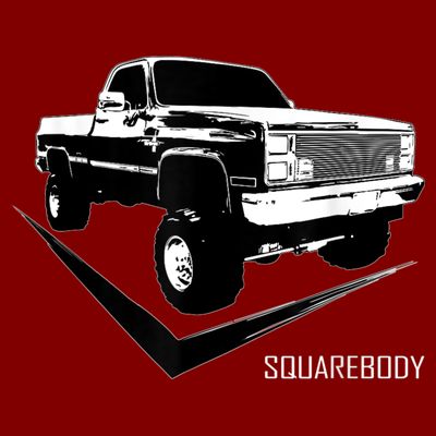 Classic Square Body Truck Squarebody T-Shirt