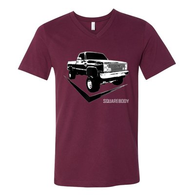 Classic Square Body Truck Squarebody V-Neck T-Shirt