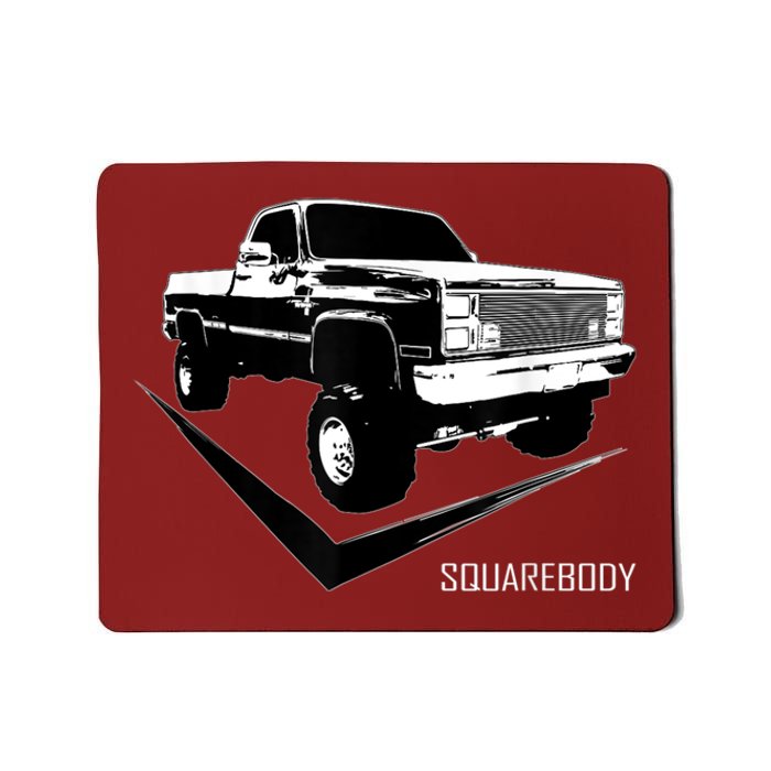 Classic Square Body Truck Squarebody Mousepad