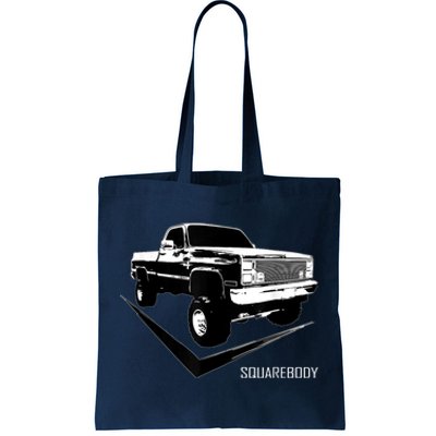 Classic Square Body Truck Squarebody Tote Bag