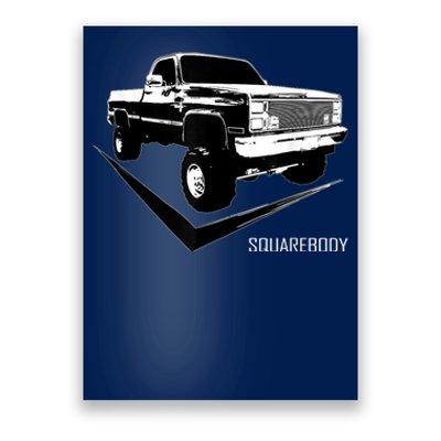 Classic Square Body Truck Squarebody Poster