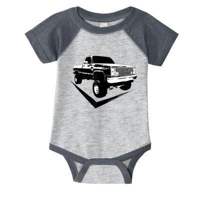 Classic Square Body Truck Squarebody Infant Baby Jersey Bodysuit