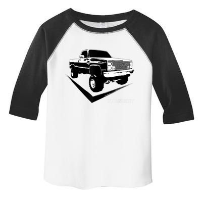 Classic Square Body Truck Squarebody Toddler Fine Jersey T-Shirt