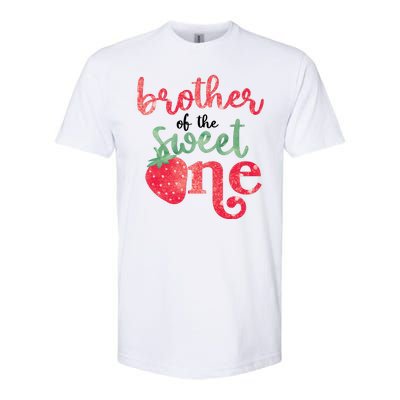 Cute Strawberry Brother Of The Sweet One Softstyle CVC T-Shirt