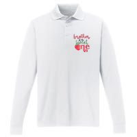 Cute Strawberry Brother Of The Sweet One Performance Long Sleeve Polo