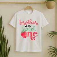 Cute Strawberry Brother Of The Sweet One T-Shirt