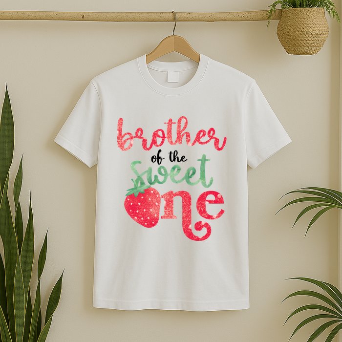 Cute Strawberry Brother Of The Sweet One T-Shirt