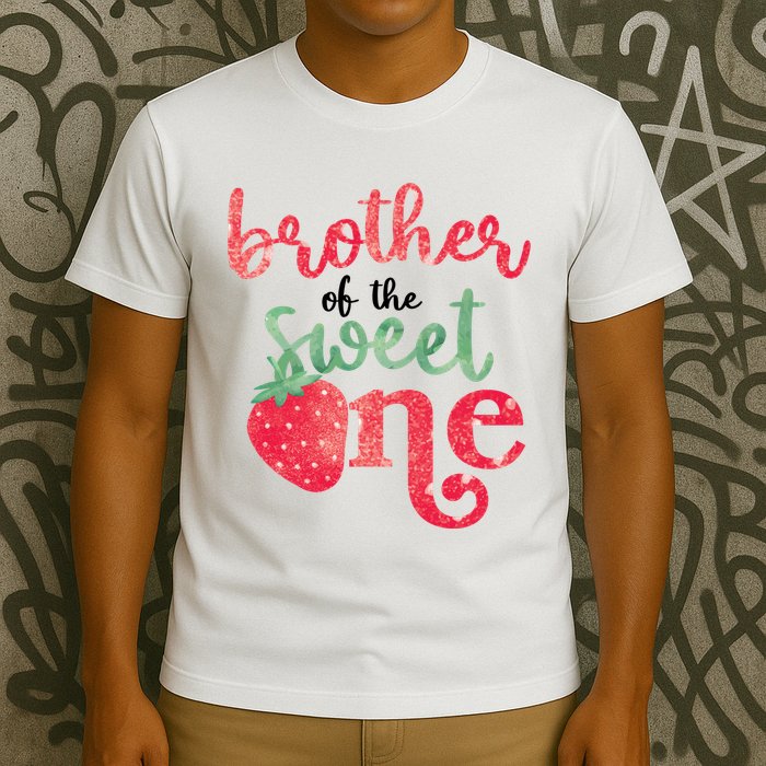 Cute Strawberry Brother Of The Sweet One T-Shirt