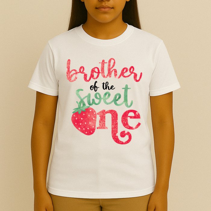 Cute Strawberry Brother Of The Sweet One T-Shirt