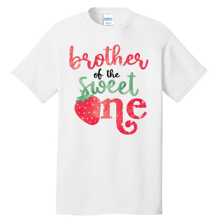 Cute Strawberry Brother Of The Sweet One Tall T-Shirt