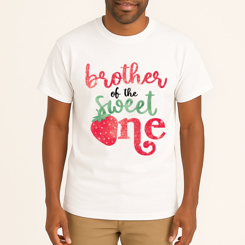 Cute Strawberry Brother Of The Sweet One Tall T-Shirt