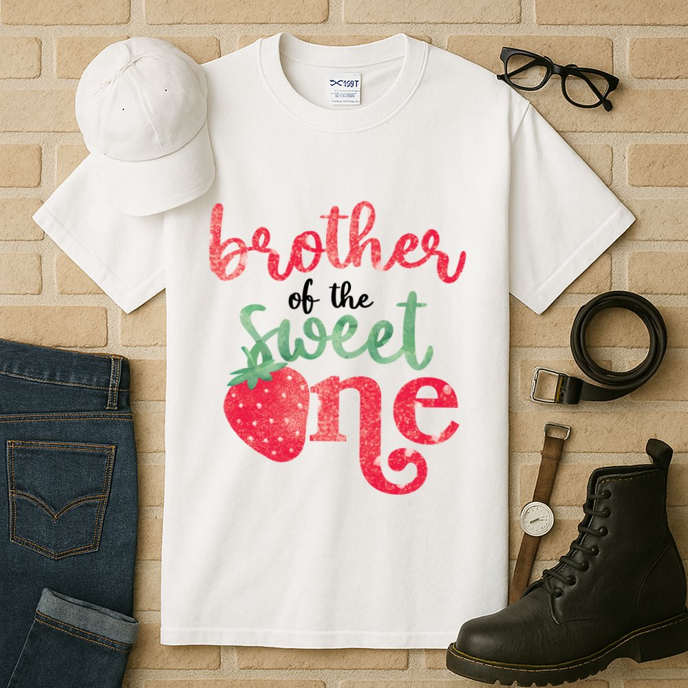 Cute Strawberry Brother Of The Sweet One Tall T-Shirt