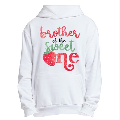 Cute Strawberry Brother Of The Sweet One Urban Pullover Hoodie