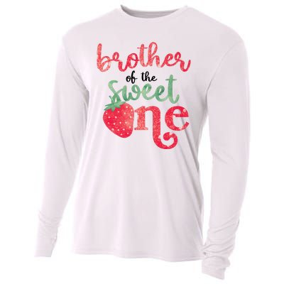 Cute Strawberry Brother Of The Sweet One Cooling Performance Long Sleeve Crew