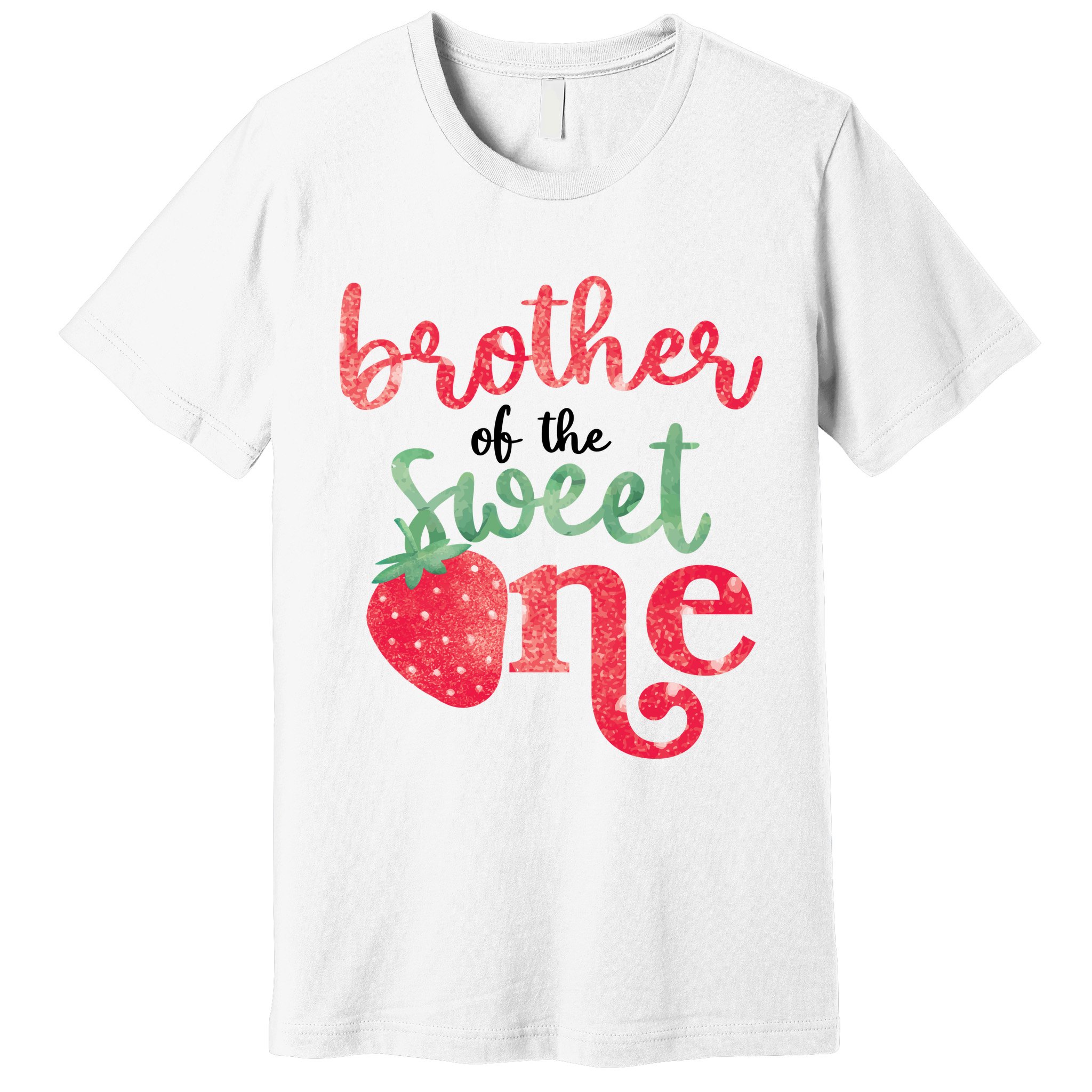 Cute Strawberry Brother Of The Sweet One Premium T-Shirt