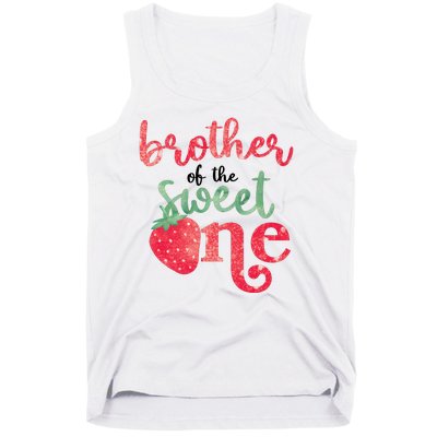 Cute Strawberry Brother Of The Sweet One Tank Top