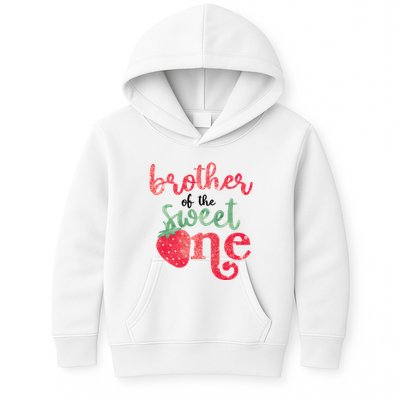 Cute Strawberry Brother Of The Sweet One Kids Hoodie