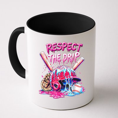 Cool Sport Baseball Home Plate Drip With Sprinkles Drip  Mug