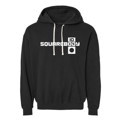 Classic Square Body Emblem C10 Truck Old School Truck Garment-Dyed Fleece Hoodie