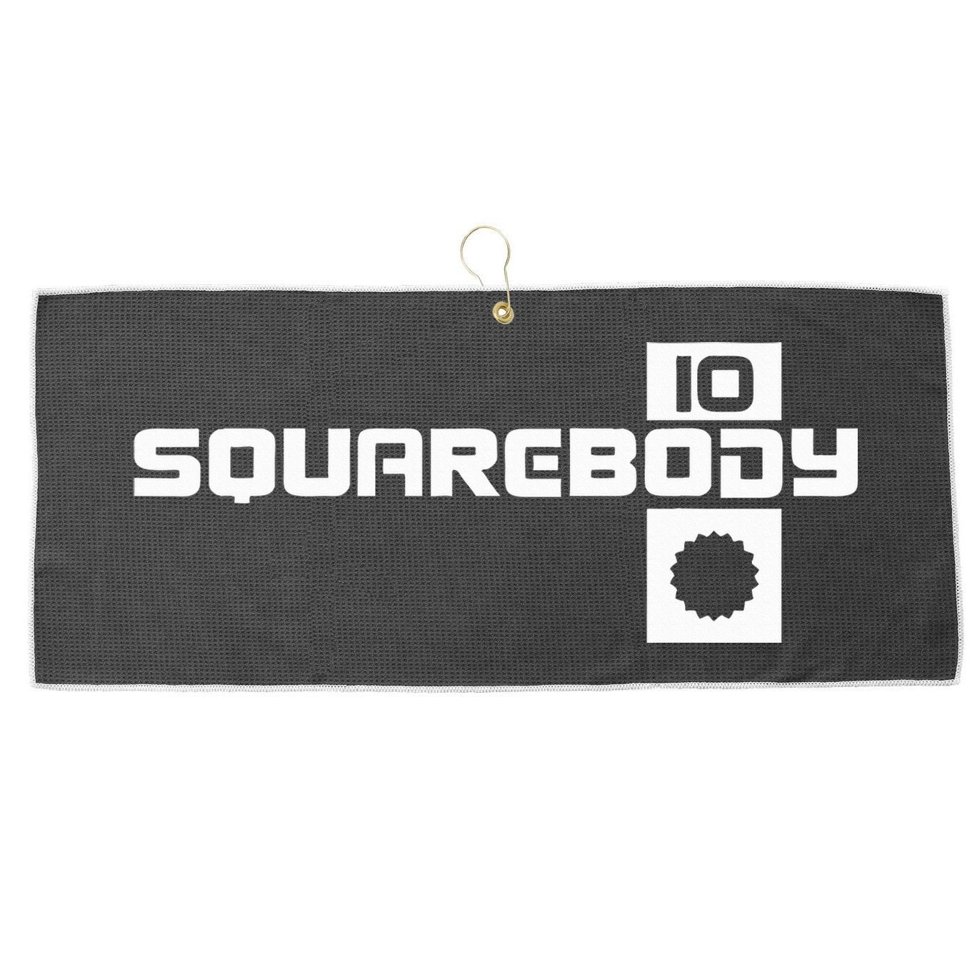 Classic Square Body Emblem C10 Truck Old School Truck Large Microfiber Waffle Golf Towel