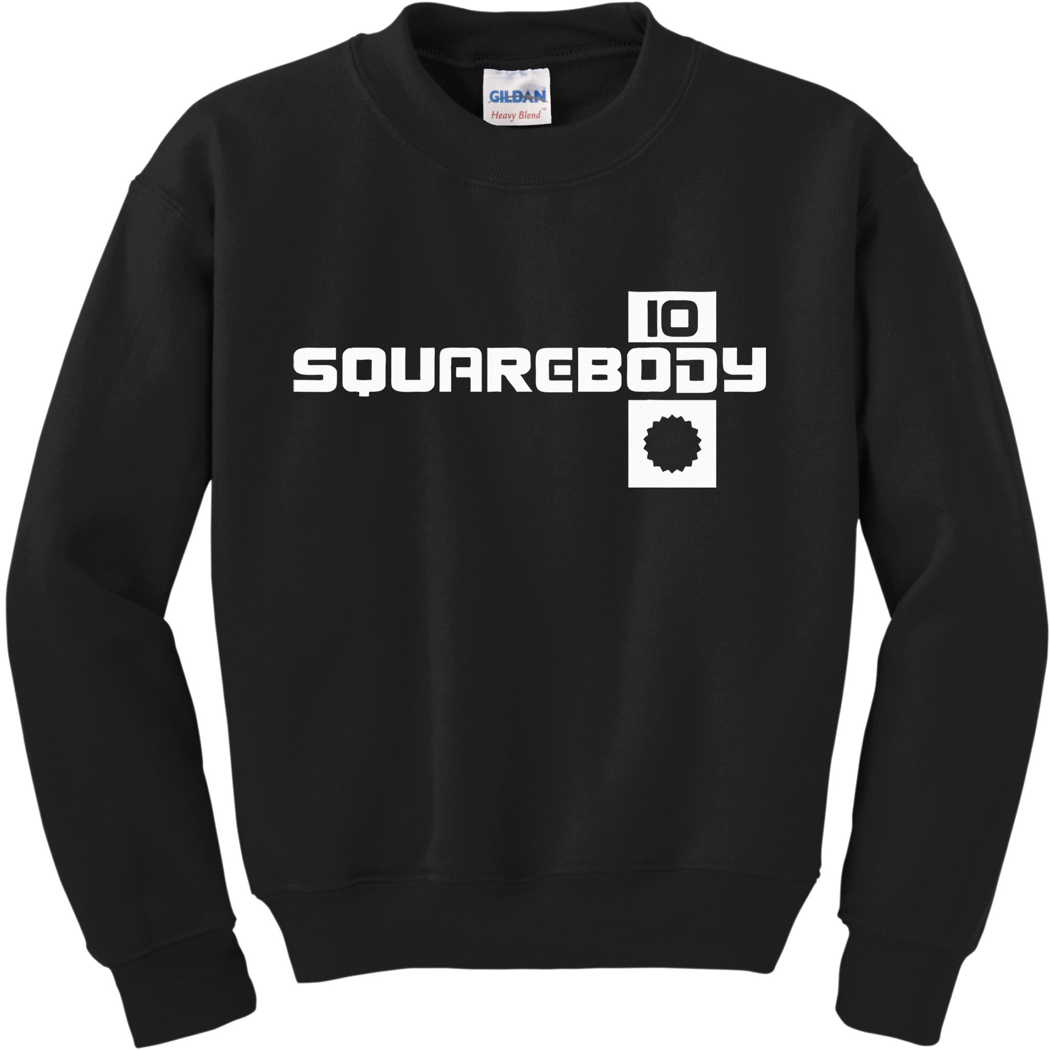 Classic Square Body Emblem C10 Truck Old School Truck Kids Sweatshirt