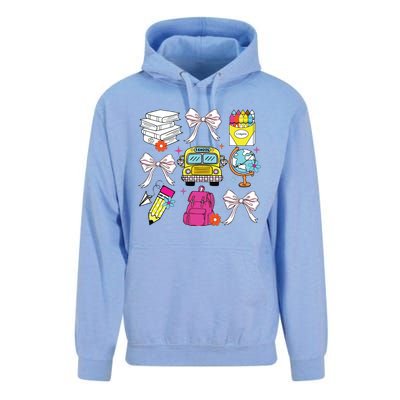 Coquette School Back To School Unisex Surf Hoodie