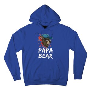 Cool Sunglasses Bear Daddy Animal Family Dad Papa Bear Gift Hoodie