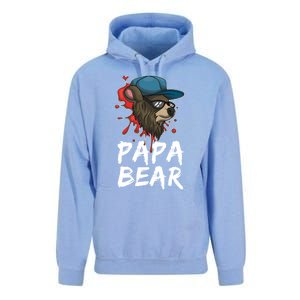 Cool Sunglasses Bear Daddy Animal Family Dad Papa Bear Gift Unisex Surf Hoodie