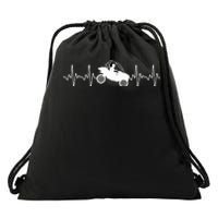 Cool Side By Side Sxs Heartbeat Utv Off Road Drawstring Bag