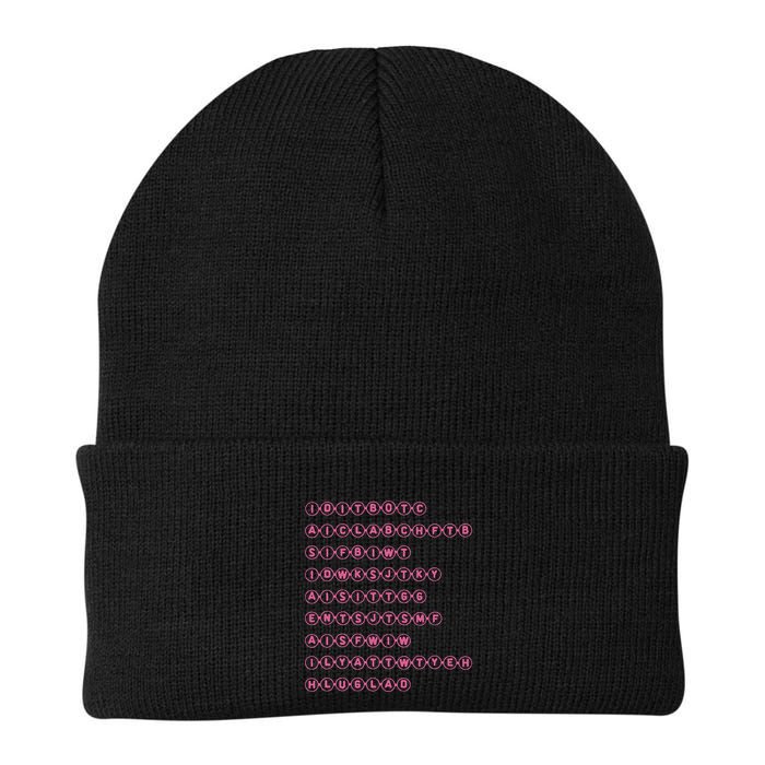C.R.U.E.L S.U.M.M.E.R Bridge Friendship Bracelet Knit Cap Winter Beanie