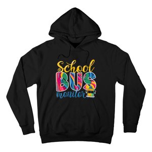 Cute School Bus Monitor Hoodie