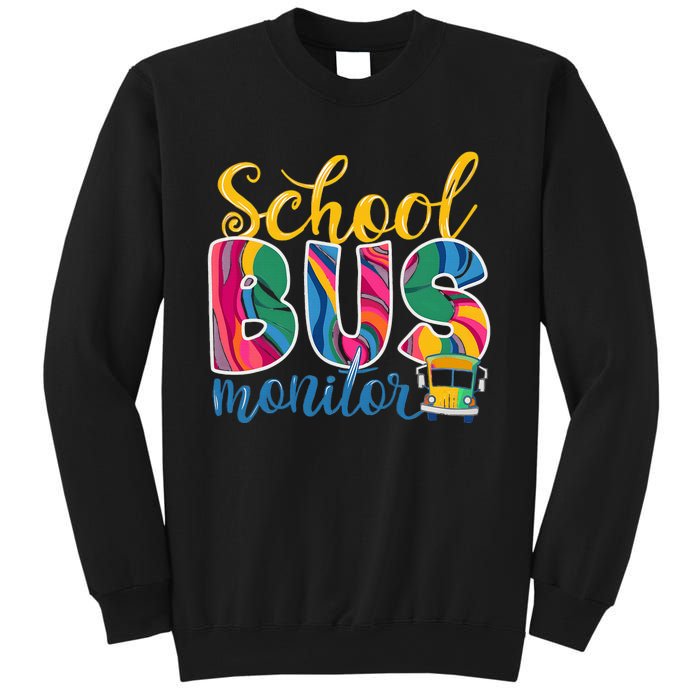 Cute School Bus Monitor Sweatshirt