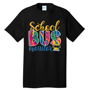 Cute School Bus Monitor Tall T-Shirt