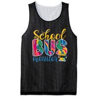 Cute School Bus Monitor Mesh Reversible Basketball Jersey Tank