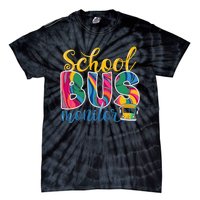 Cute School Bus Monitor Tie-Dye T-Shirt