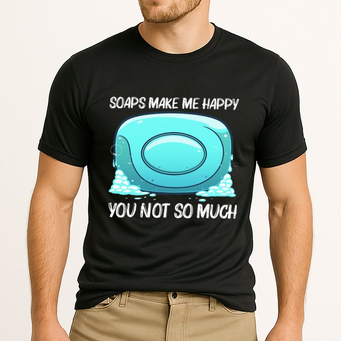 Cute Soap Bar Soap Maker Dealer Making Cooling Performance Crew T-Shirt