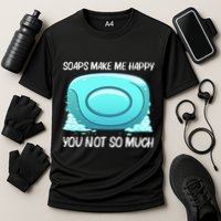 Cute Soap Bar Soap Maker Dealer Making Cooling Performance Crew T-Shirt