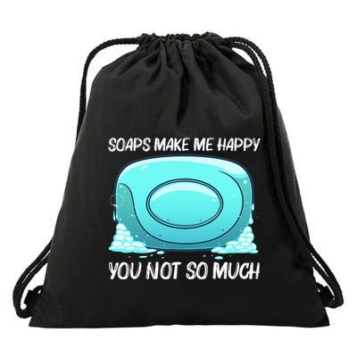 Cute Soap Bar Soap Maker Dealer Making Drawstring Bag
