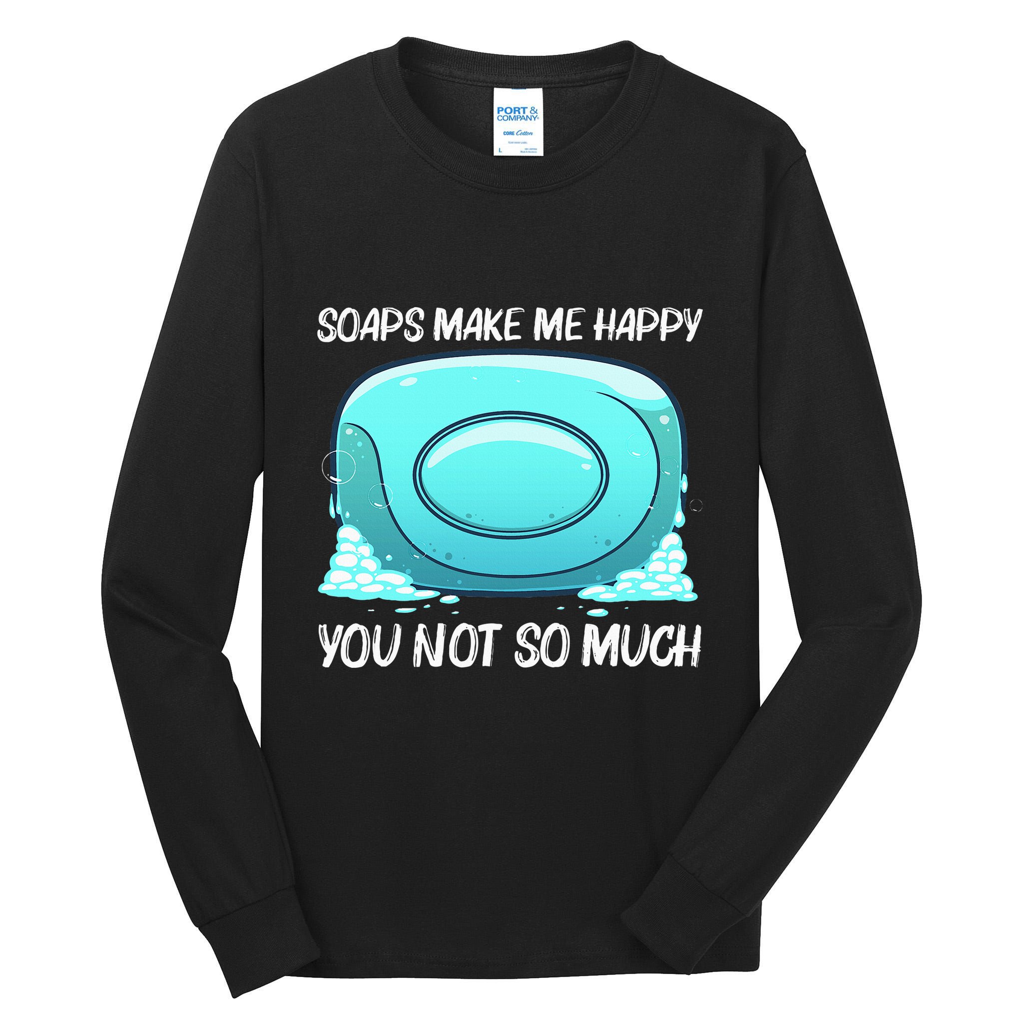 Cute Soap Bar Soap Maker Dealer Making Tall Long Sleeve T-Shirt