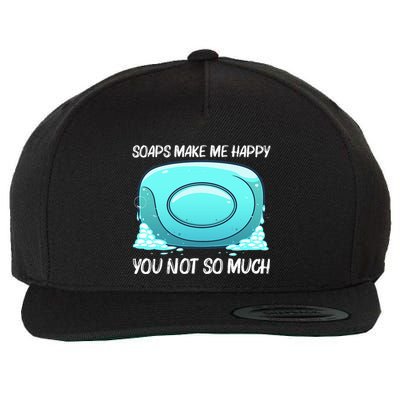 Cute Soap Bar Soap Maker Dealer Making Wool Snapback Cap