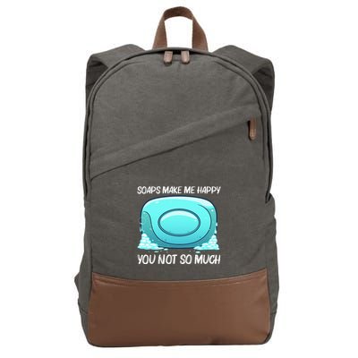Cute Soap Bar Soap Maker Dealer Making Cotton Canvas Backpack