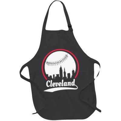 Cleveland Skyline Baseball Apron