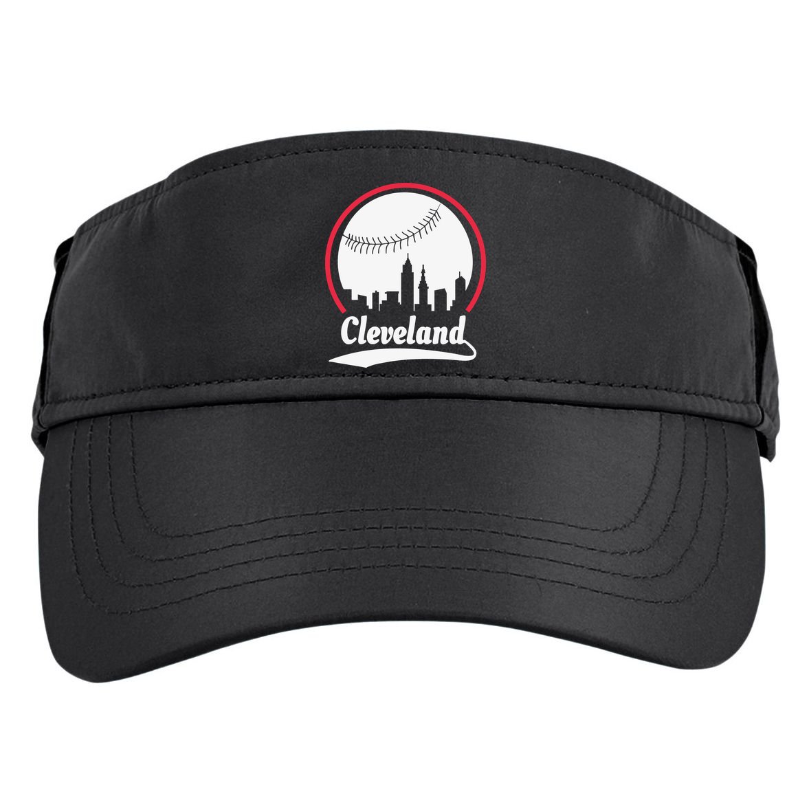 Cleveland Skyline Baseball Adult Drive Performance Visor