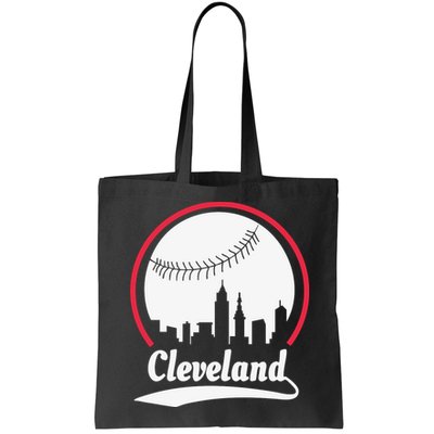 Cleveland Skyline Baseball Bag